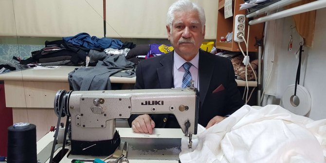 Ankara'lı örnek terzi Ali Topçu: Bu meslek dualı bir meslektir