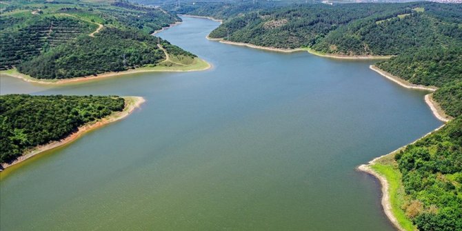 İstanbul'un barajlarındaki doluluk oranı yüzde 51,19 seviyesinde
