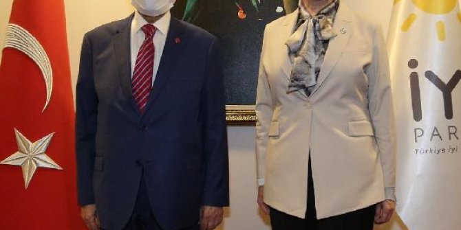 Karamollaoğlu'ndan Akşener'e ziyaret