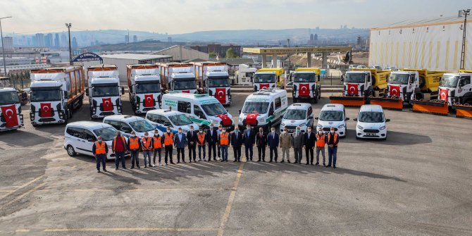 Yenimahalle Belediyesi araç filosuna yeni takviye