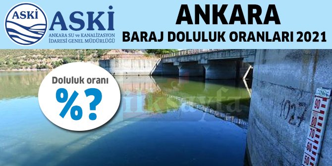 Ankara Baraj Doluluk Oranı 5 Ekim 2021 – ASKİ