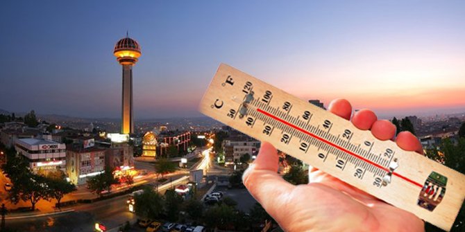 Ankara hava durumu 30 Eylül 2021