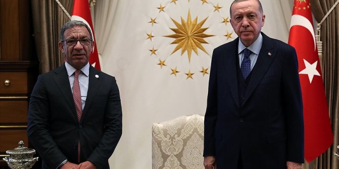 Cumhurbaşkanı Erdoğan, Parlamentolar Arası Birlik Başkanı Pacheco'yu kabul etti