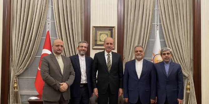 AK Parti'li Kurtulmuş, İran Dışişleri Bakan Yardımcısı Kani ile görüştü