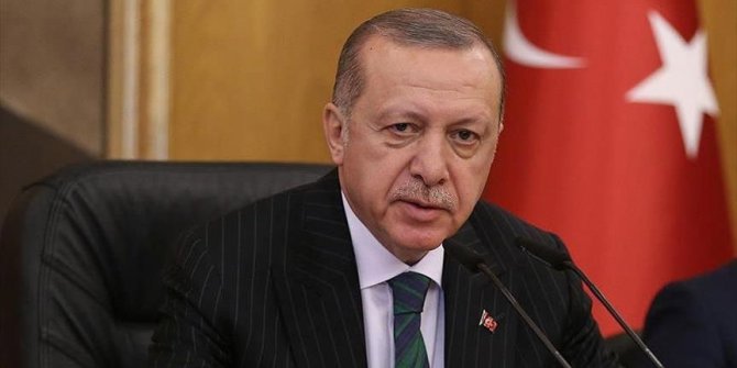Cumhurbaşkanı Erdoğan, şehit Deniz Piyade Sözleşmeli Er Özköse'nin ailesine başsağlığı diledi