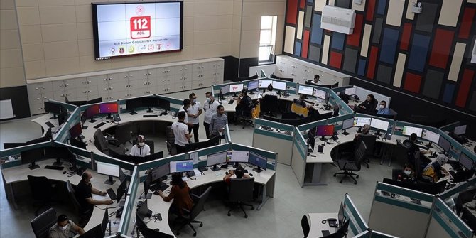 112 acil çağrı merkezleri son 3 ayda 31 milyon 964 bin çağrıyı cevapladı