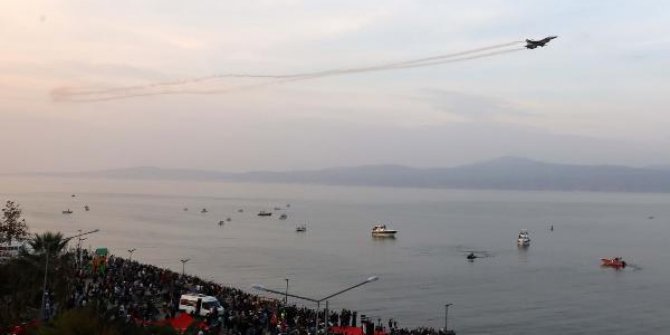SOLOTÜRK, Mütareke'nin 99'uncu yılında Mudanya semalarında nefes kesti