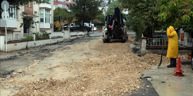 Trakya'da kuvvetli sağanak devam ediyor