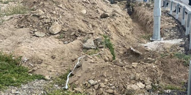 Ankara'da yol çalışmasında insan kemikleri bulundu