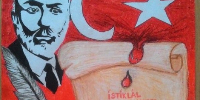 Öğrenci Resimleriyle İstiklâl Marşı Yarışması Sona Eriyor