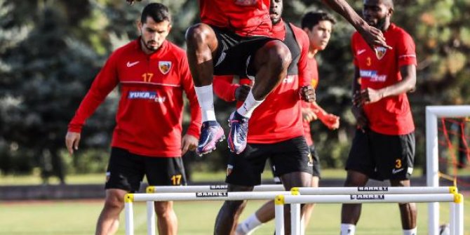 Kayserispor'da Alanyaspor maçı hazırlıkları devam ediyor