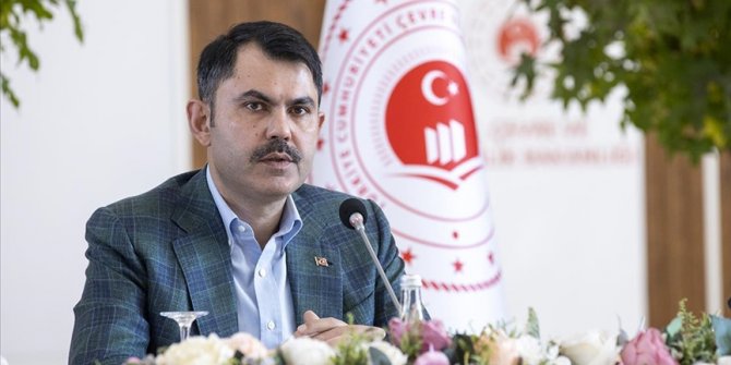 Bakan Kurum, yeşil kalkınma devrimi sürecinin başladığını açıkladı
