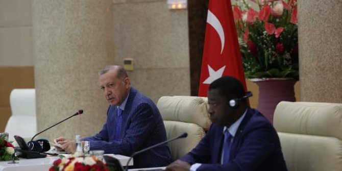 Erdoğan: Togo’nun FETÖ ile mücadeledeki desteği takdire şayandır