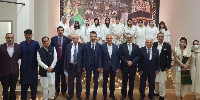Pakistan'ın Ankara Büyükelçiliği Hz. Muhammed'in doğum gününü kutladı
