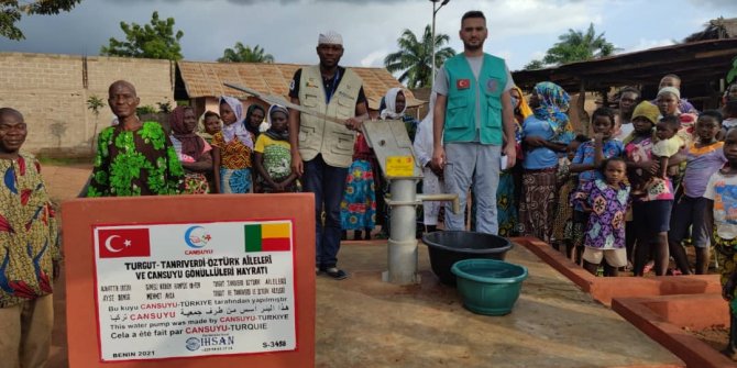 Cansuyu Derneği’nden Benin’de organizasyon