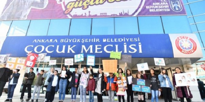 Çocuk Meclisi’nde seçim heyecanı