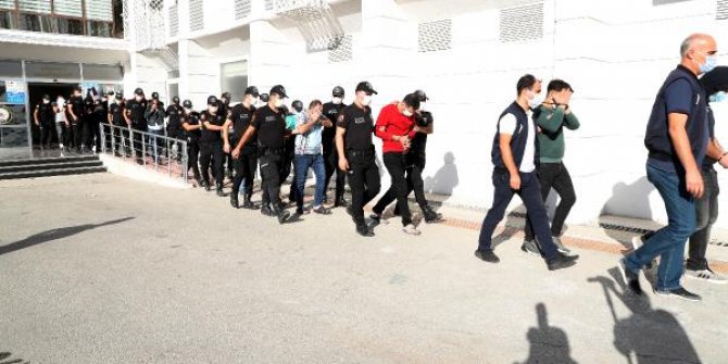 Mersin'de fuhuş operasyonu: 14 gözaltı