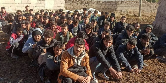Van'da 188 kaçak göçmen yakalandı