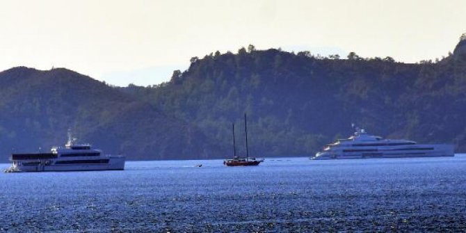 Microsoft'un kurucusu Bill Gates'in yatları Marmaris'te