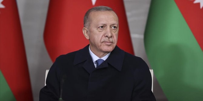 Erdoğan: Azerbaycan-Ermenistan ilişkilerinde kalıcı barış için ortam bugün hiç olmadığı kadar elverişli