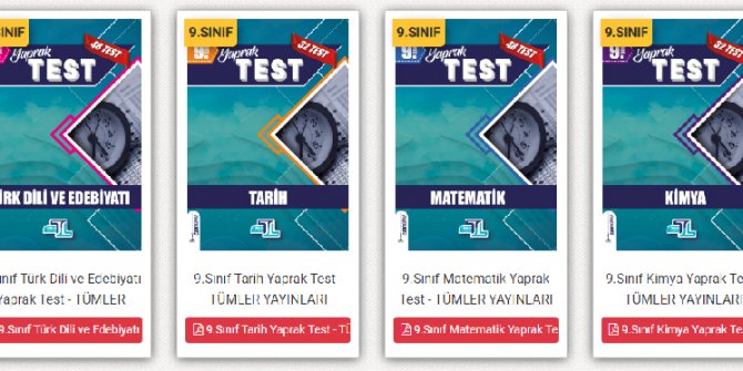 Dar gelirli aileler için LGS ve YKS yardımcı kaynak kitap fırsatı