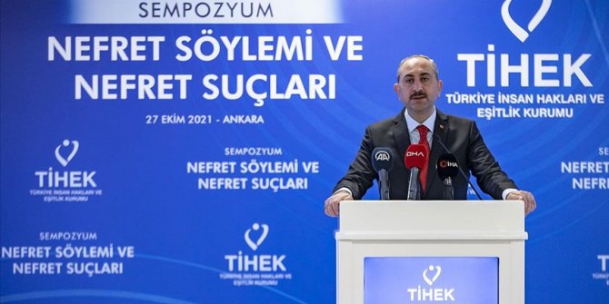 Adalet Bakanı Gül: Ayrımcılık ve nefret suçuna ilişkin Türk Ceza Kanunu'nda yeni bir düzenleme yapacağız