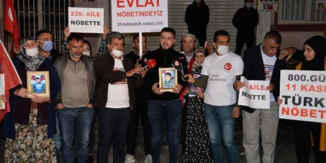 Evlat nöbetinde aile sayısı 238'e yükseldi