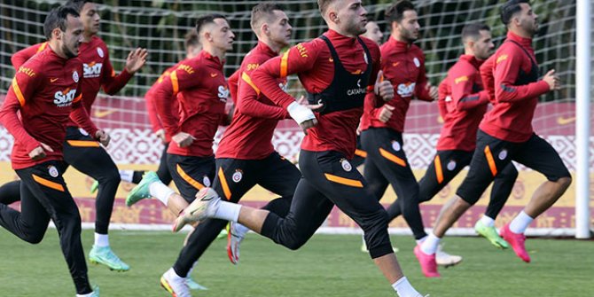 Galatasaray, Gaziantep FK maçına hazırlanıyor