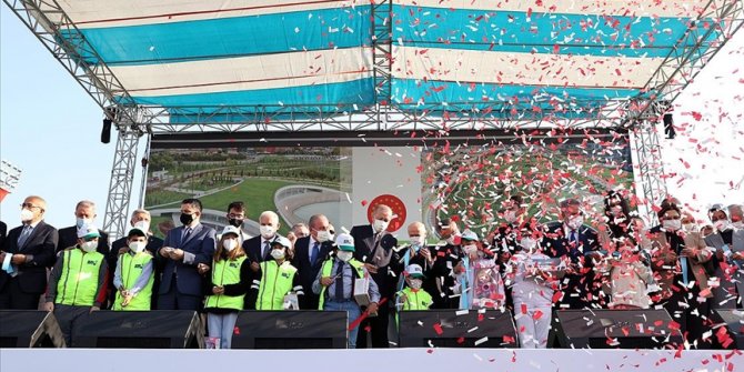 Başkent Millet Bahçesi'nin açılışı yapıldı