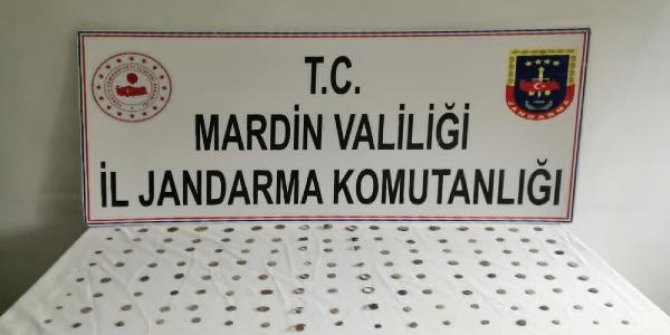 Mardin'de Roma dönemine ait sikke ve yüzükler ele geçirildi