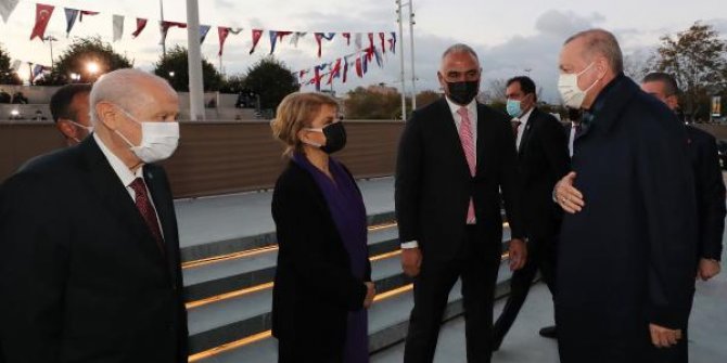 Cumhurbaşkanı Erdoğan, AKM'nin açılışını gerçekleştirdi
