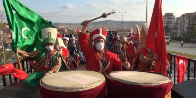 Kırıkkale'de TIR dorsesinde '29 Ekim' coşkusu