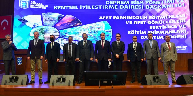 AFAD Eğitmen Sertifikalarını Aldılar