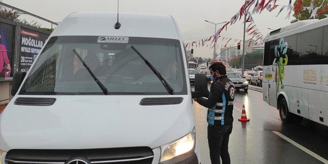 İstanbul'da okul servislerine yönelik denetim gerçekleştirildi