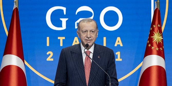 Cumhurbaşkanı Erdoğan G20'de yoğun diplomasi trafiği yürüttü