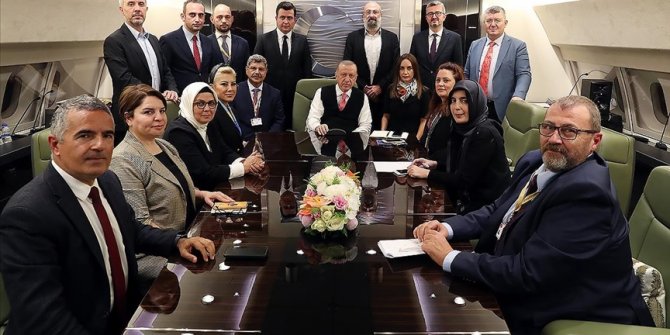 Cumhurbaşkanı Erdoğan: (Biden'la) F-16 tedarikini müzakere ettik, kendilerinden olumsuz yaklaşım görmedim