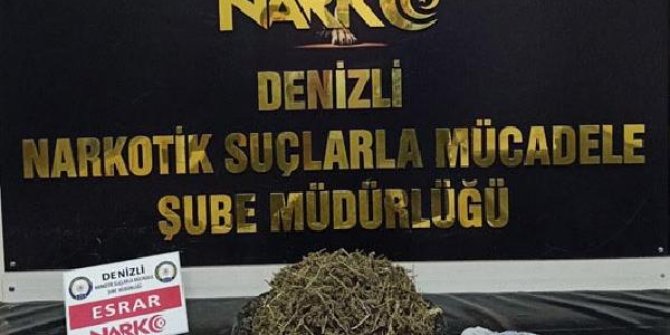 Denizli'de uyuşturucuya 9 tutuklama