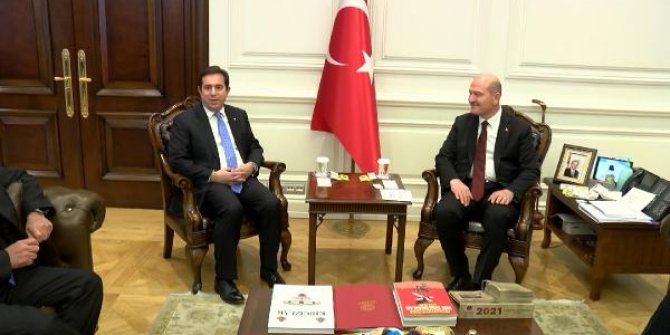 Bakan Soylu, Yunanistan Göç ve İltica Bakanı Mitarachi ile görüştü