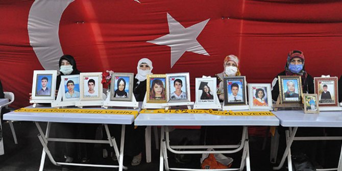 2 PKK'lı teslim oldu; evlat nöbetinde 33'üncü buluşma