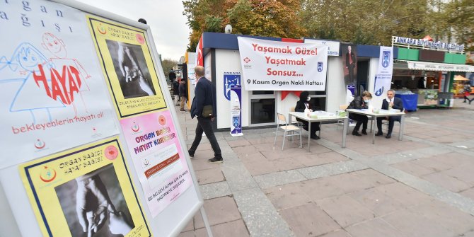 Ankara Büyükşehir Belediyesi'nden Organ Bağışı Kampanyası