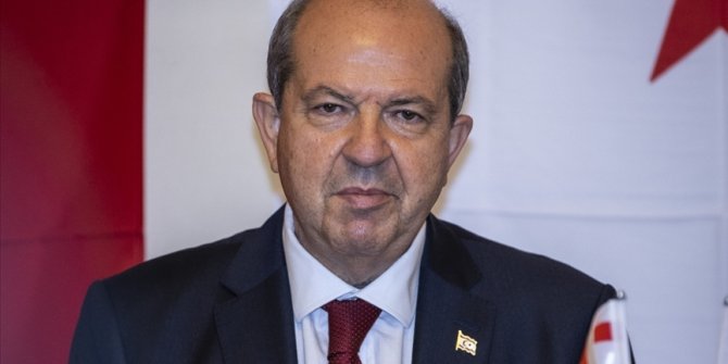 KKTC Cumhurbaşkanı Tatar, Türkiye'nin iki devletli çözüme tam destek verdiğini söyledi