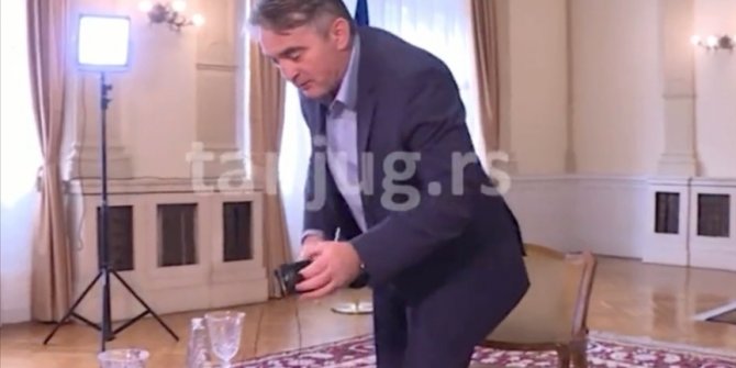 Bosna Hersek Devlet Başkanlığı Konseyi Başkanı Komsic'ten Sırp muhabire soykırım tepkisi