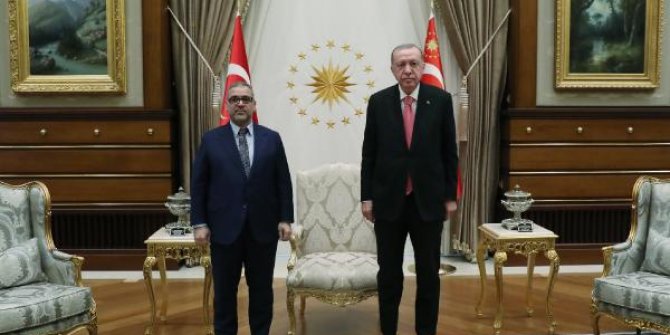 Cumhurbaşkanı Erdoğan, Libya Yüksek Devlet Konseyi Başkanı El-Meşri'yle görüştü