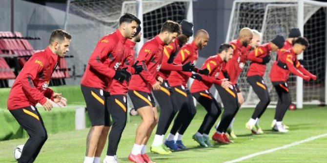 Galatasaray, Fenerbahçe derbisinin hazırlıklarına başladı