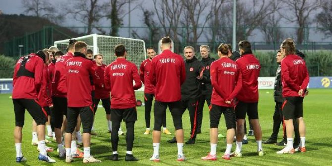 A Milli Futbol Takımı, Cebelitarık maçı hazırlıklarına devam etti