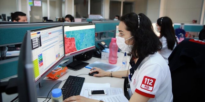 Ülke genelindeki 112 acil çağrı merkezleri 89 milyon çağrıyı yanıtladı
