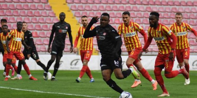 Kayserispor ile Sivasspor hazırlık maçında berabere kaldı