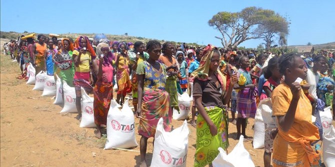 Tüm Afrika'nın Dostları Derneği'nden Madagaskar'daki ihtiyaç sahiplerine gıda yardımı