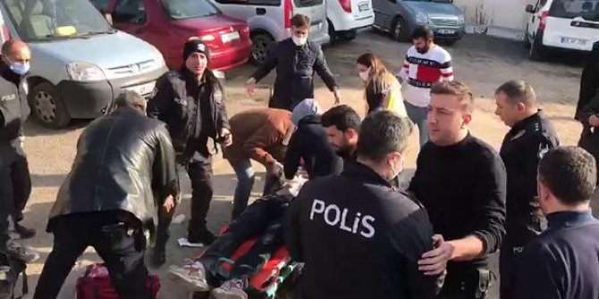 Önce otoparkta yürüyen genç kızı, ardından kendisini bıçaklayıp öldürdü