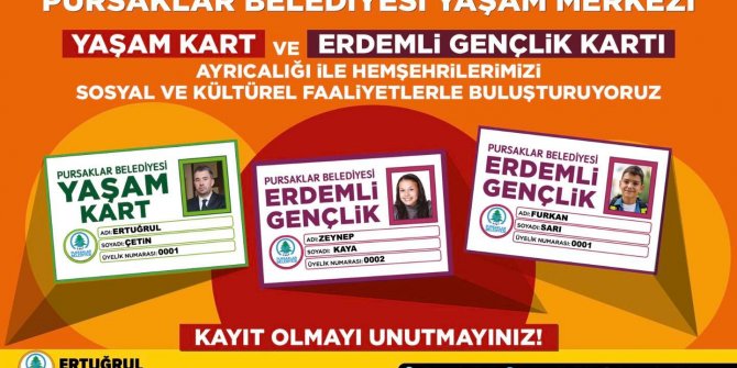 Pursaklar’dan Gençlere akıllı kart imkanı